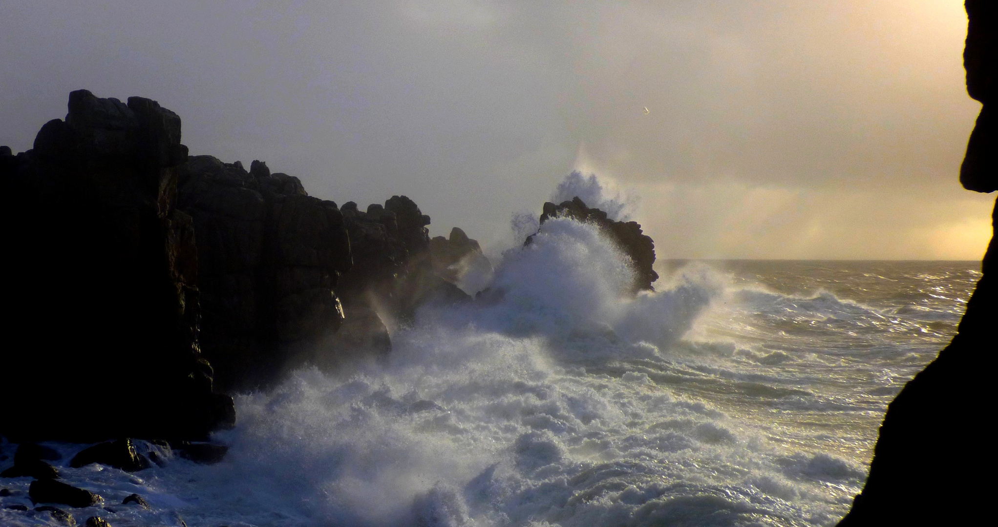 Tempête sur la côte