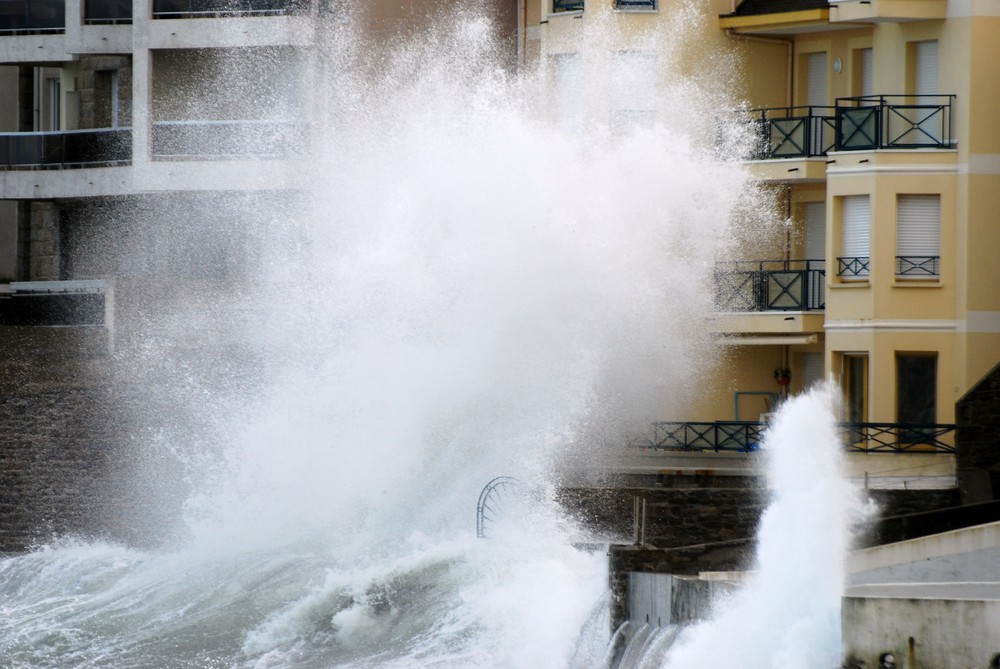 tempête sur ST MALO