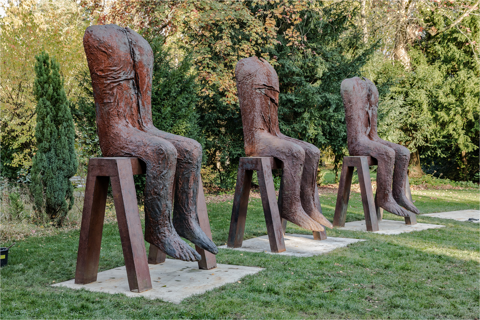 Ten Seated Figures …