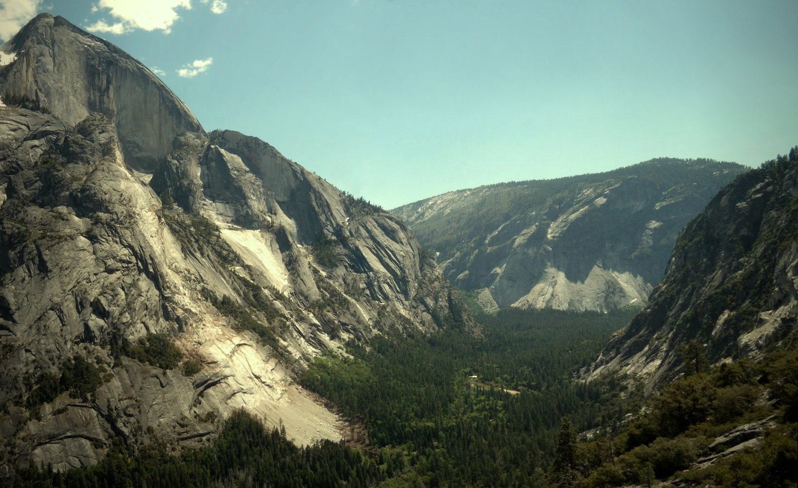 Tenaya Canyon Slide