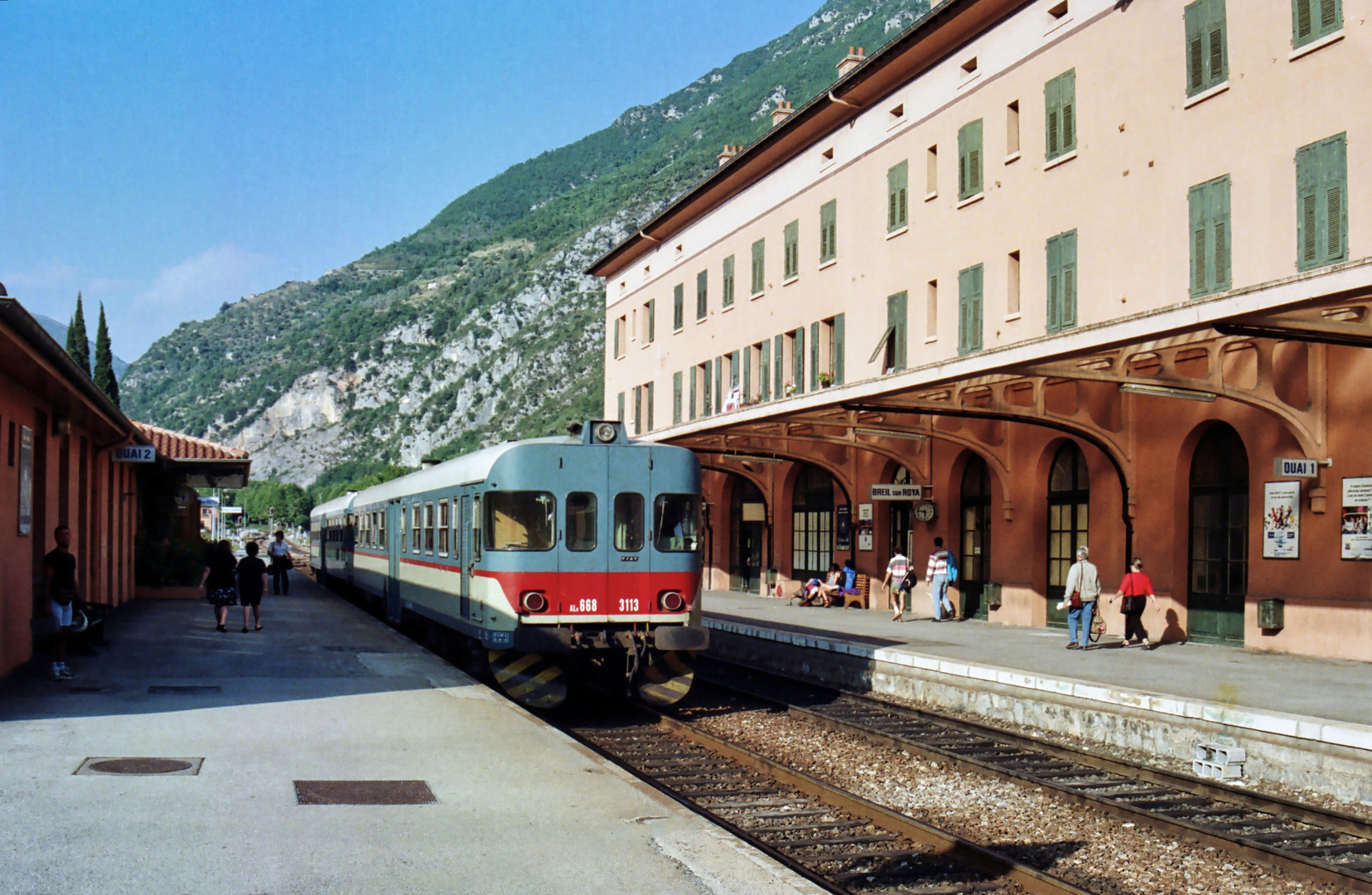 Tendabahn, Bahnhof Breil sur Roya