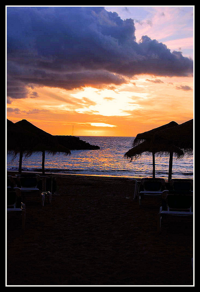 tenerife al tramonto