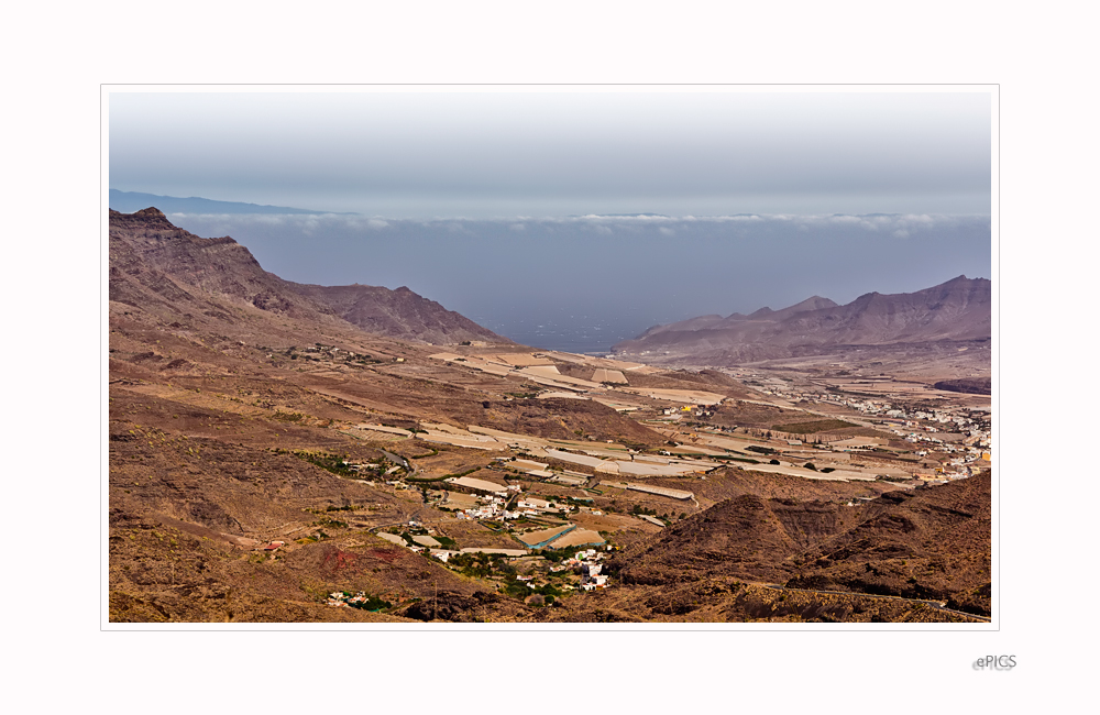 Teneriffa am Horizont