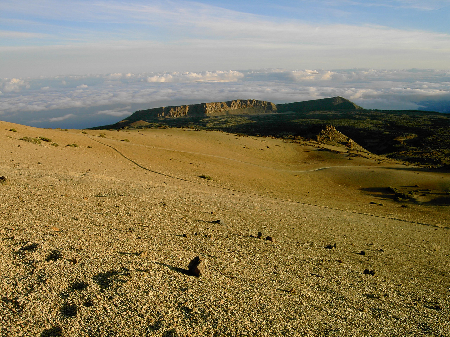 Teneriffa - Auf dem Weg zum Teide, Blick in die Canadas