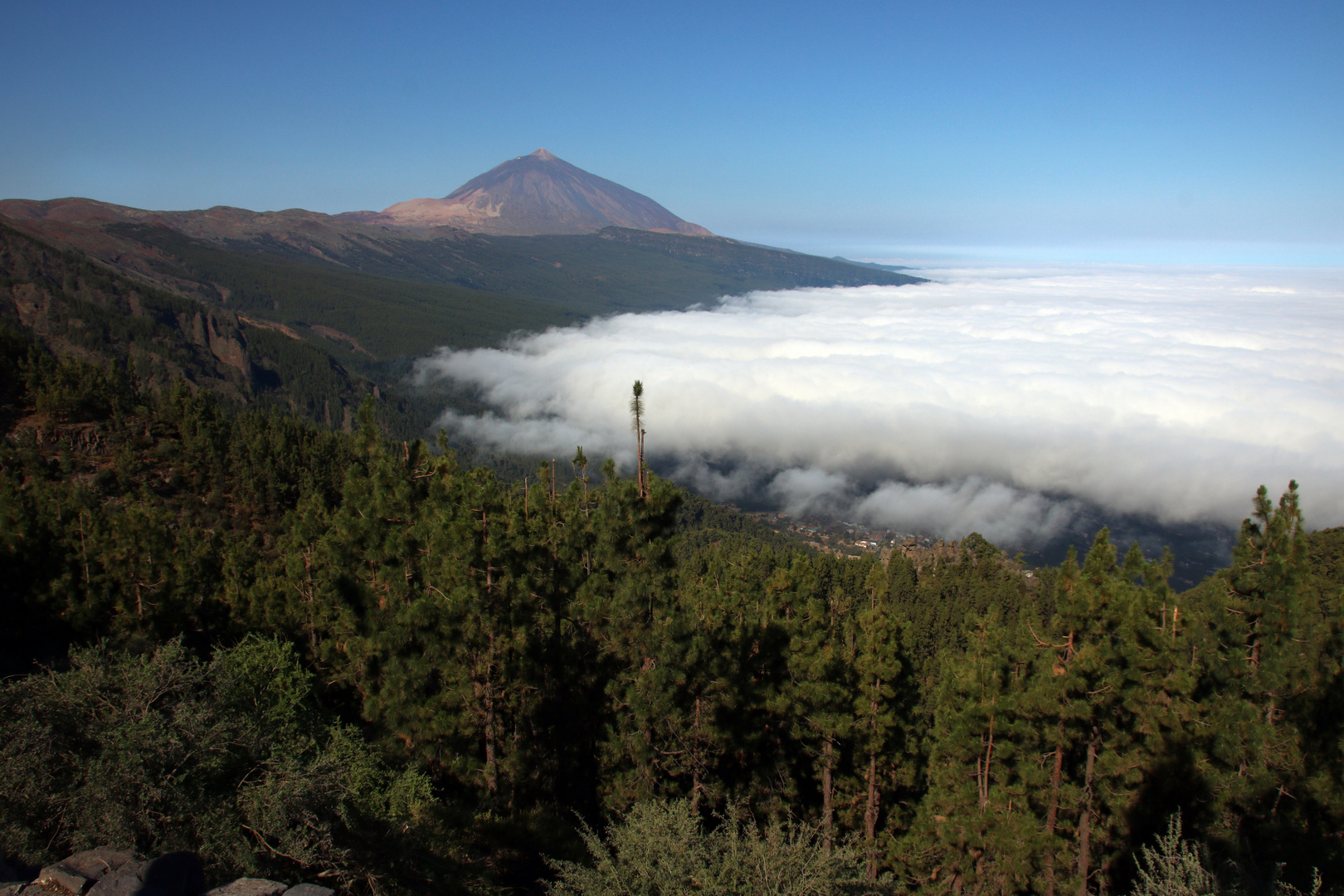 Teneriffa, Blick auf den Teide