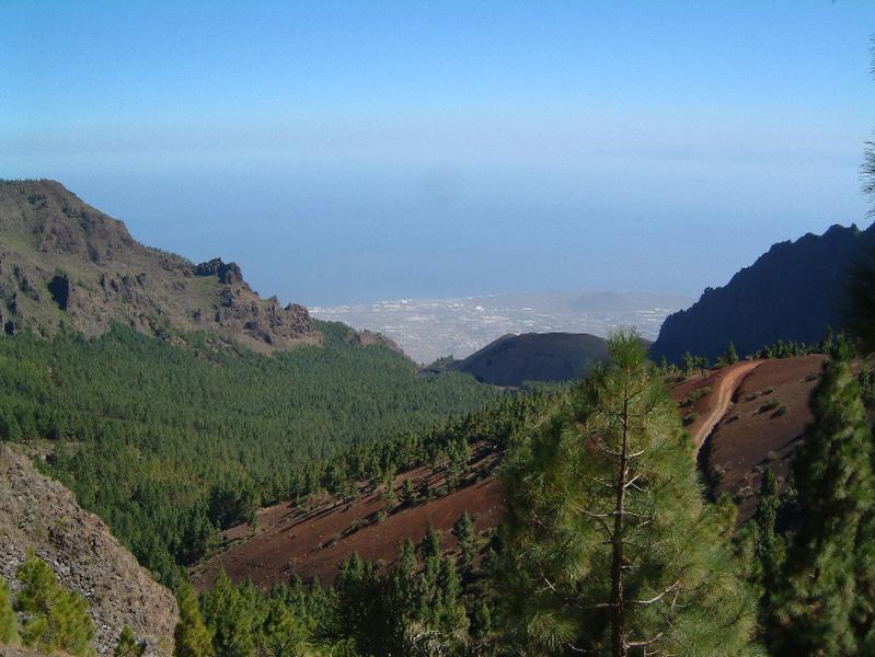 Teneriffa Blick auf Güimar