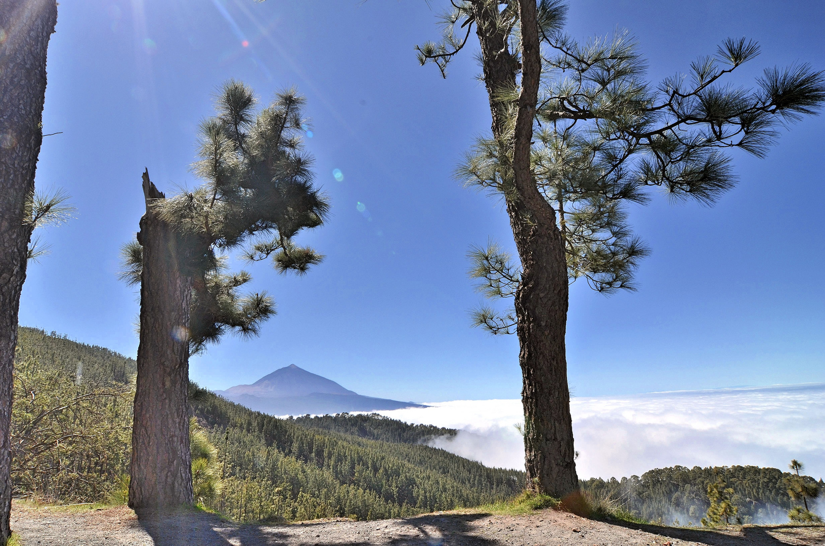 Teneriffa- Blick zum Teide