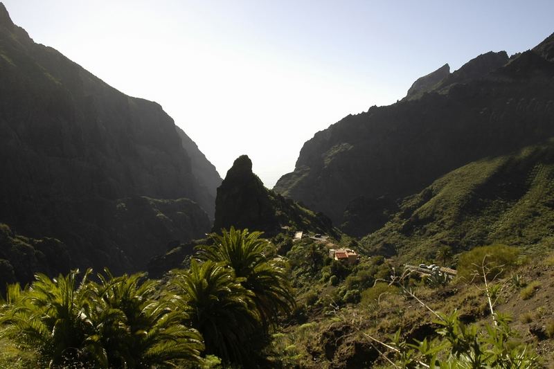 Teneriffa, Blick zur Mascaschlucht