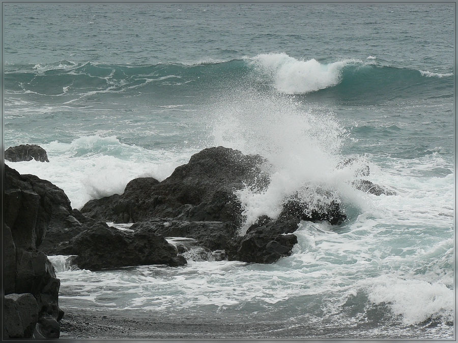 Teneriffa Dezember 2008 - Stürmisches Meer