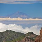 Teneriffa mit dem Teide aus Sicht von Gran Canaria