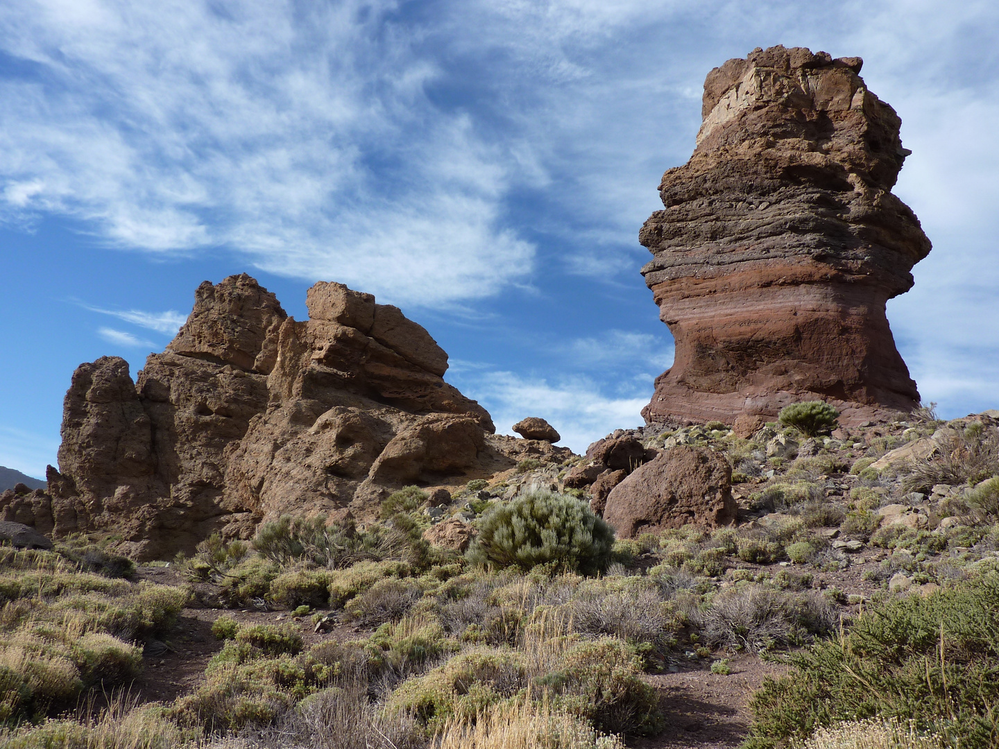 Teneriffa - Roques de Garcia im Morgenlicht