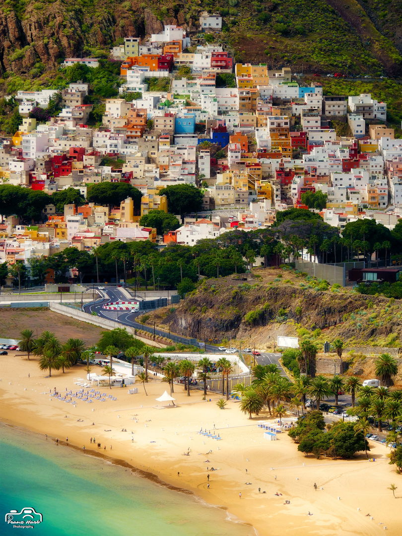 Teneriffa, San Andrés, Playa de Las Teresitas.