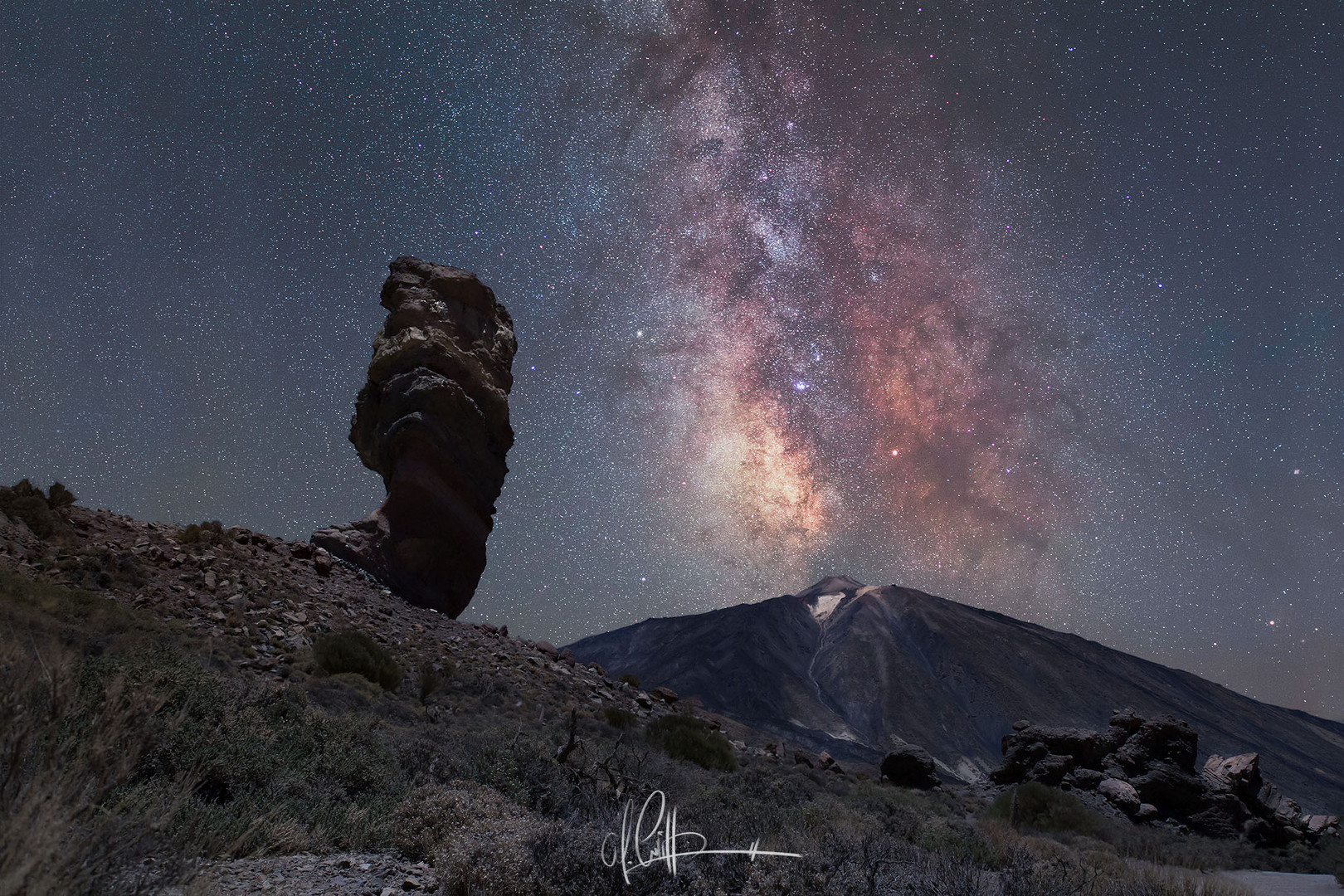 Teneriffa, Teide bei Nacht