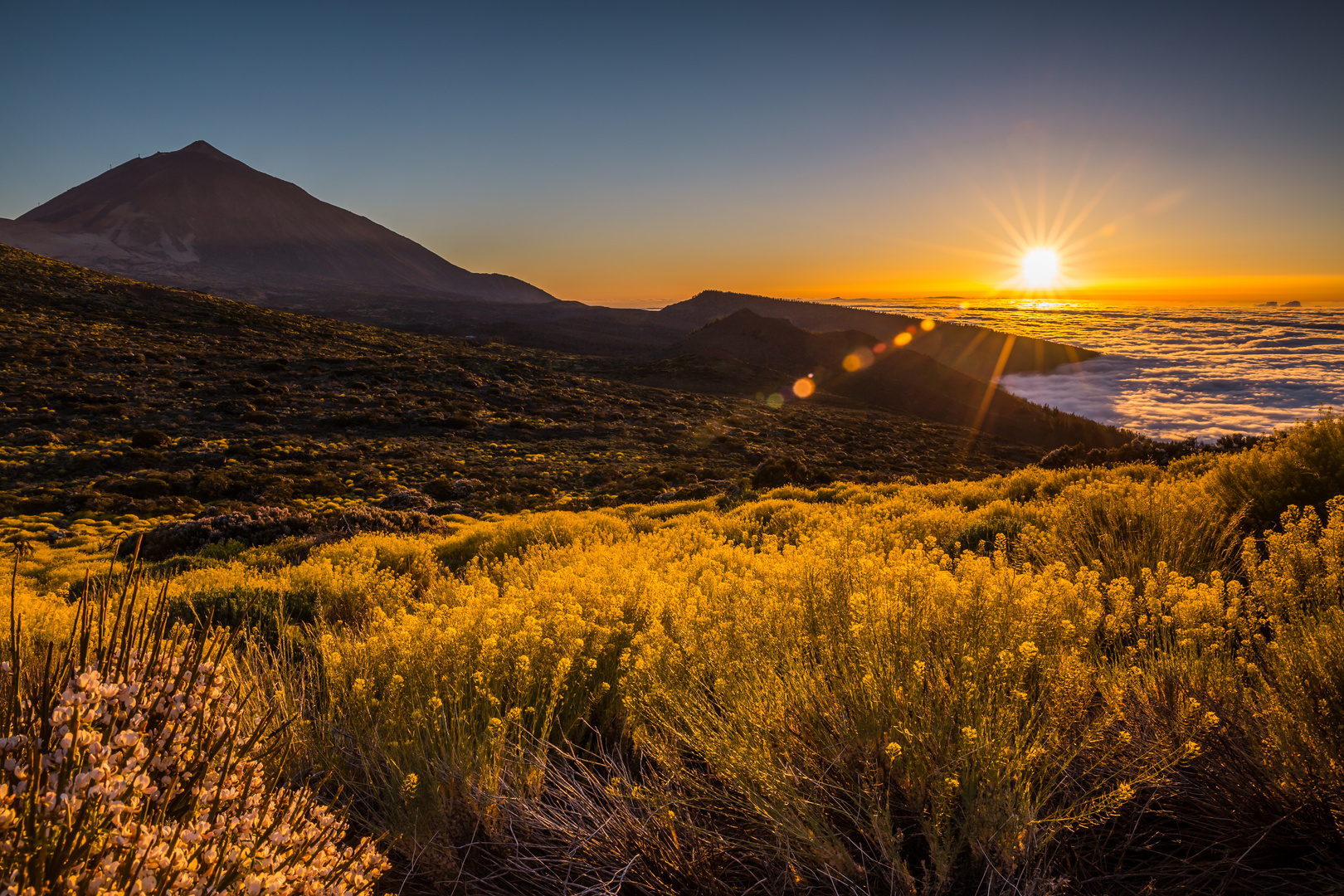 Teneriffa Teide-Rauke 1