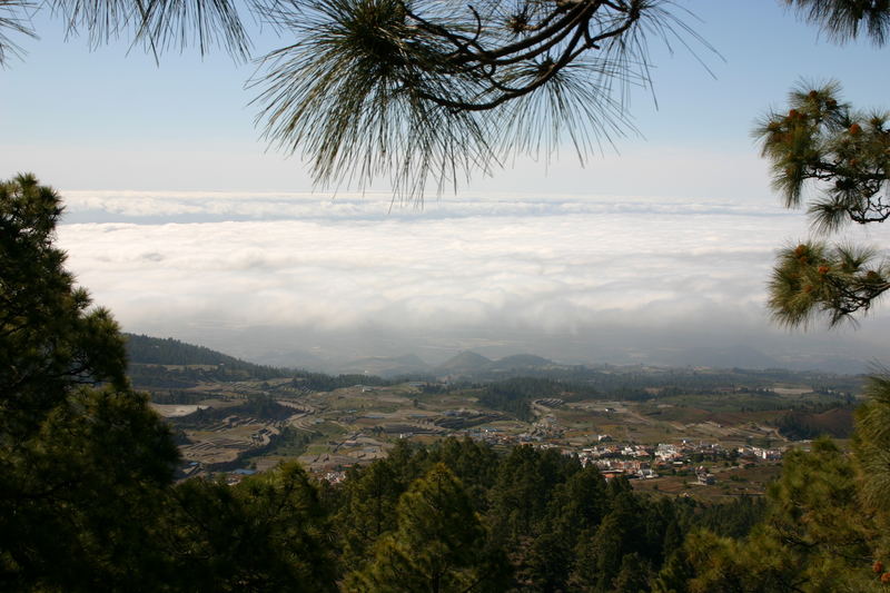 Teneriffa unter Wolken