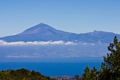 Teneriffa vom Garajonay aus gesehen....