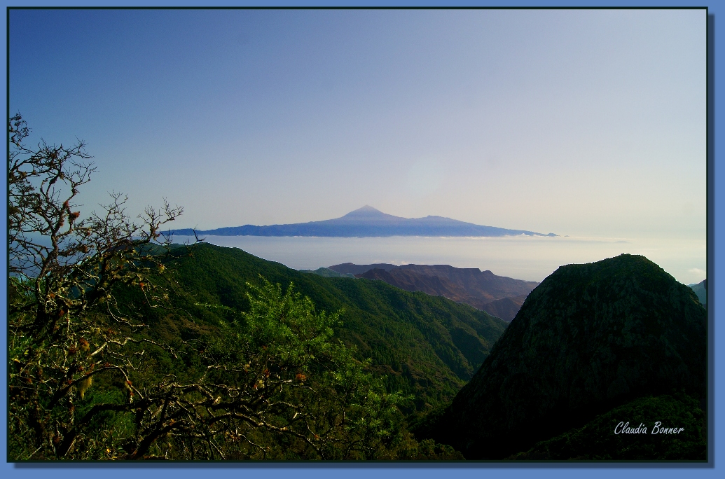 Teneriffa von Gomera aus