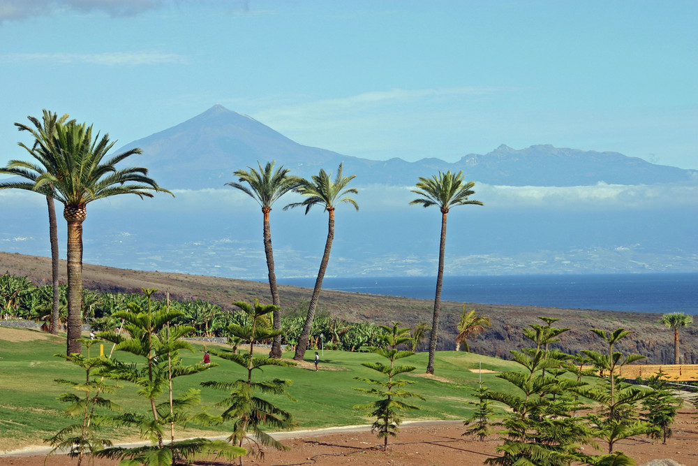 Teneriffa von Gomera aus gesehen 2