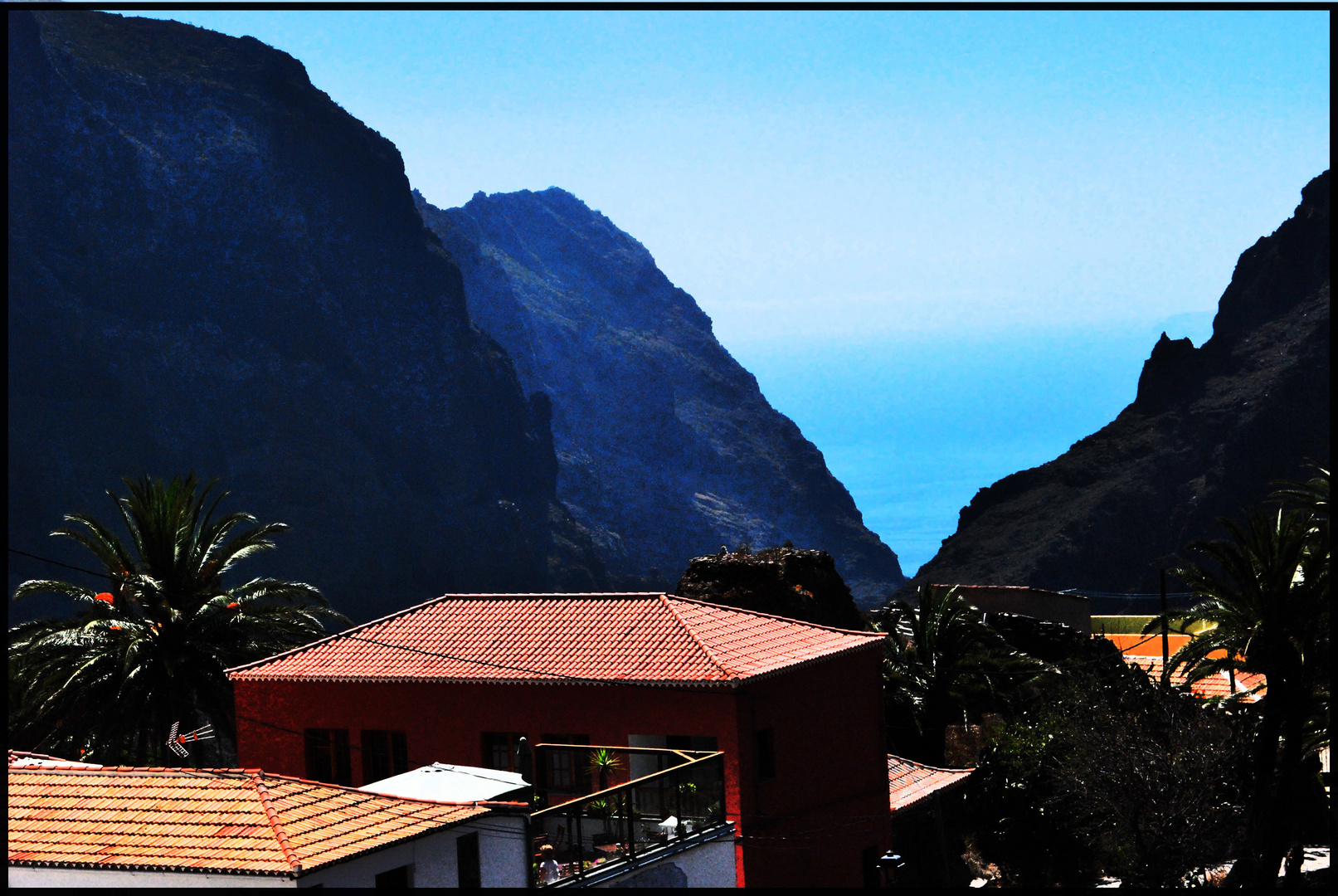 Teneriffa , wunderschöne Aussicht vom Teide