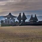 Tenggerese temple in the sea of sand