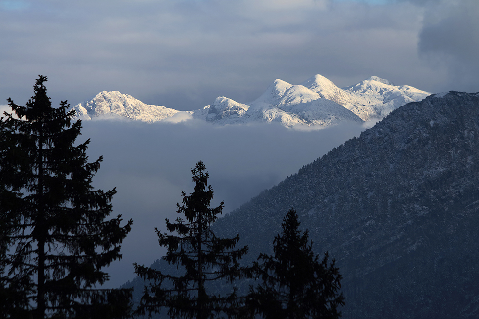 ~ Tennengebirge im letzten Licht ~