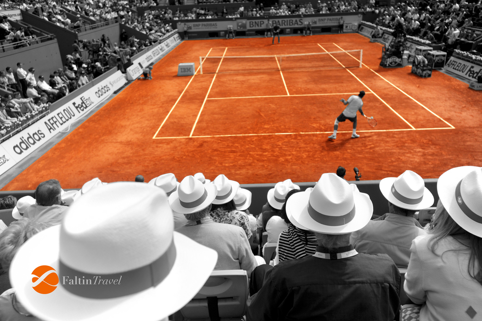 Tennis French Open mit Faltin Travel