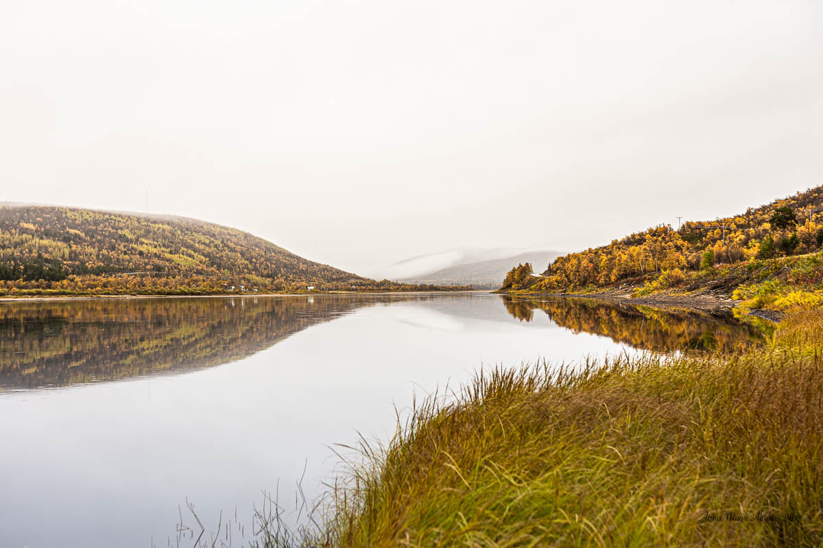 Teno River in Lappland