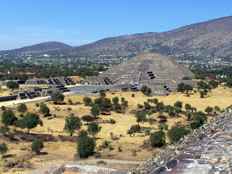 Teotihuacan - Mondpyramide