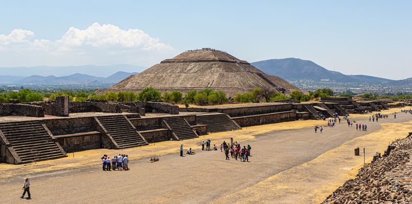 Teotihuacan - Sonnenpyramide