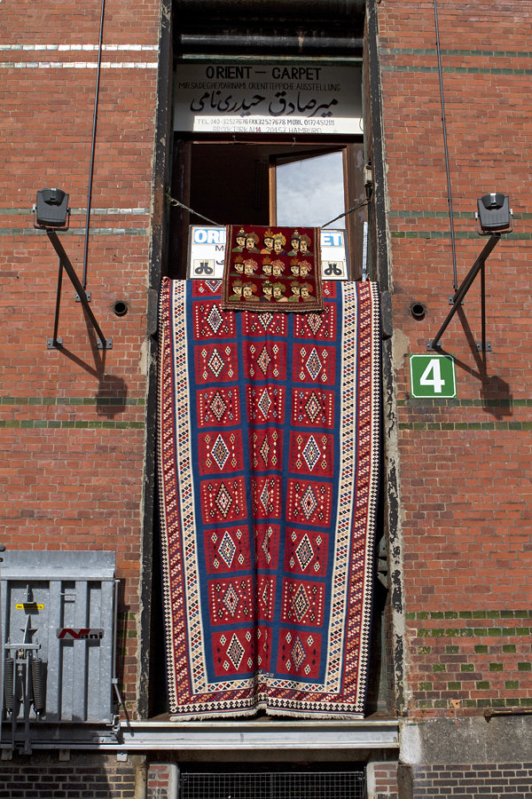 Teppich in der Speicherstadt ...