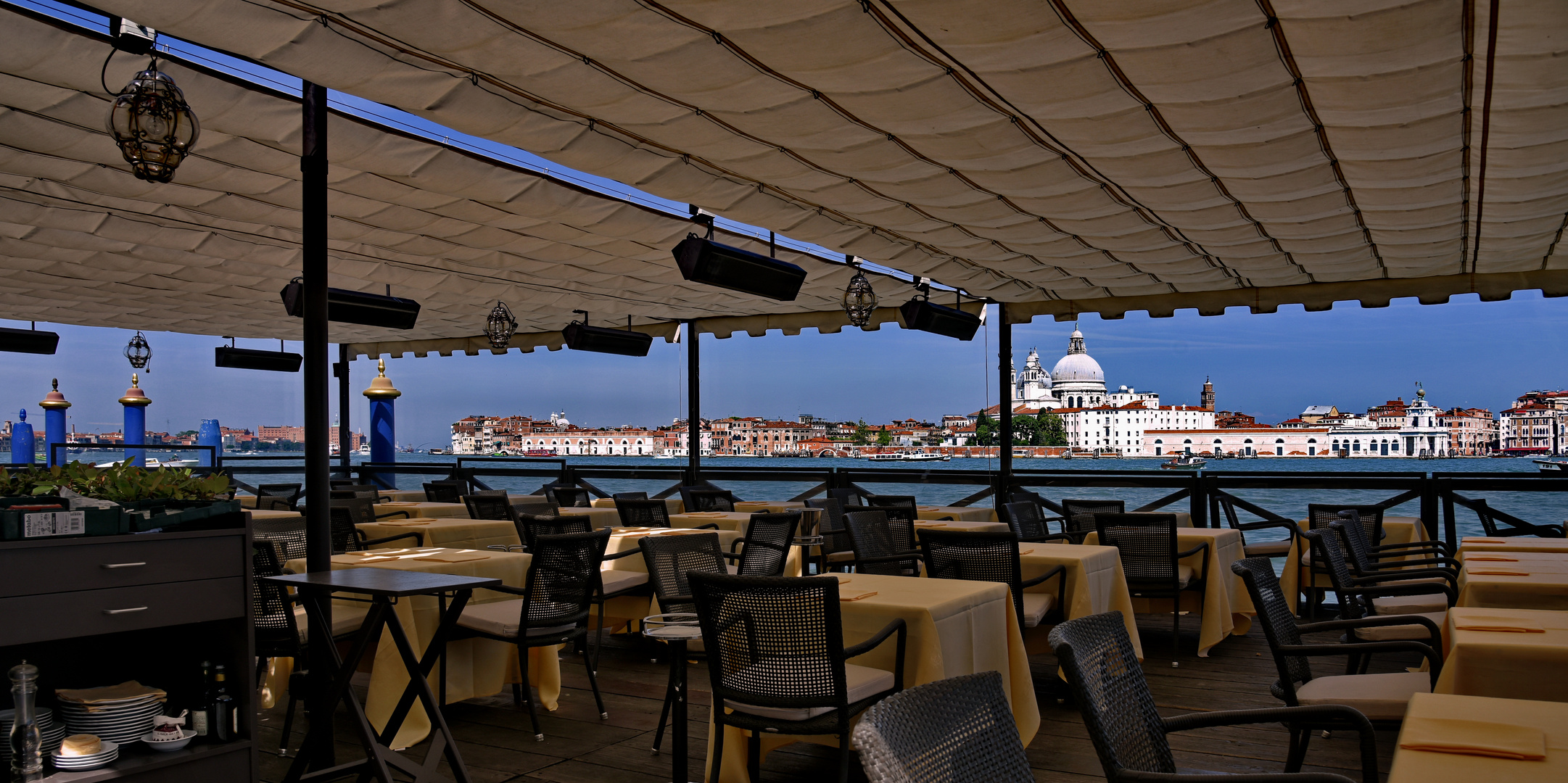 Terasse auf Giudecca Venezia