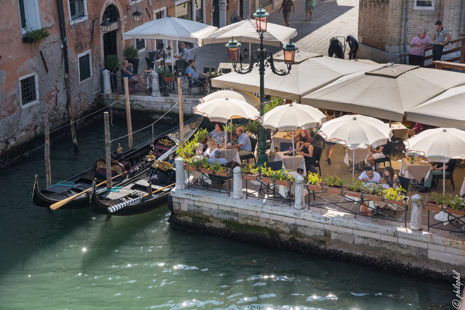 Terasse Hotel Galleria Venedig