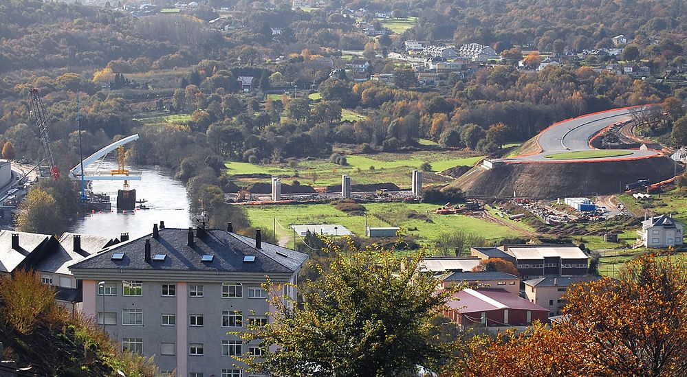 Tercer puente de Lugo sobre el Miño