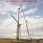 Terex AC 1000 beim Flügelsternhub einer Enercon E 70/4