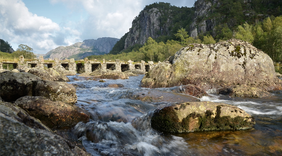 Terland Brücke - Südnorwegen