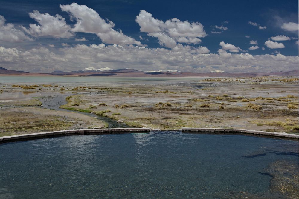 Termas de Polques, Laguna Chalvari, Lagunenroute in Bolivien