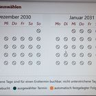 Termin Coronaschutzimpfung bis 2031 ausgebucht.                              