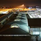 Terminals bei Nacht