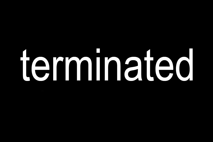 terminated