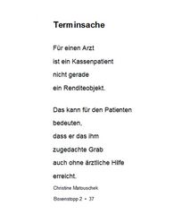 Terminsache BS 2 - 37