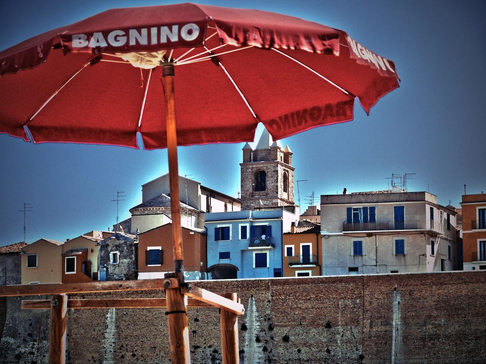 Termoli - veduta del borgo antico 5 in HDR