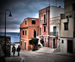 Termoli - veduta del borgo antico 6 in HDR