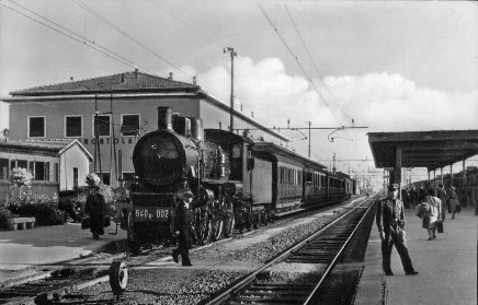 Terontola stazione anni 50