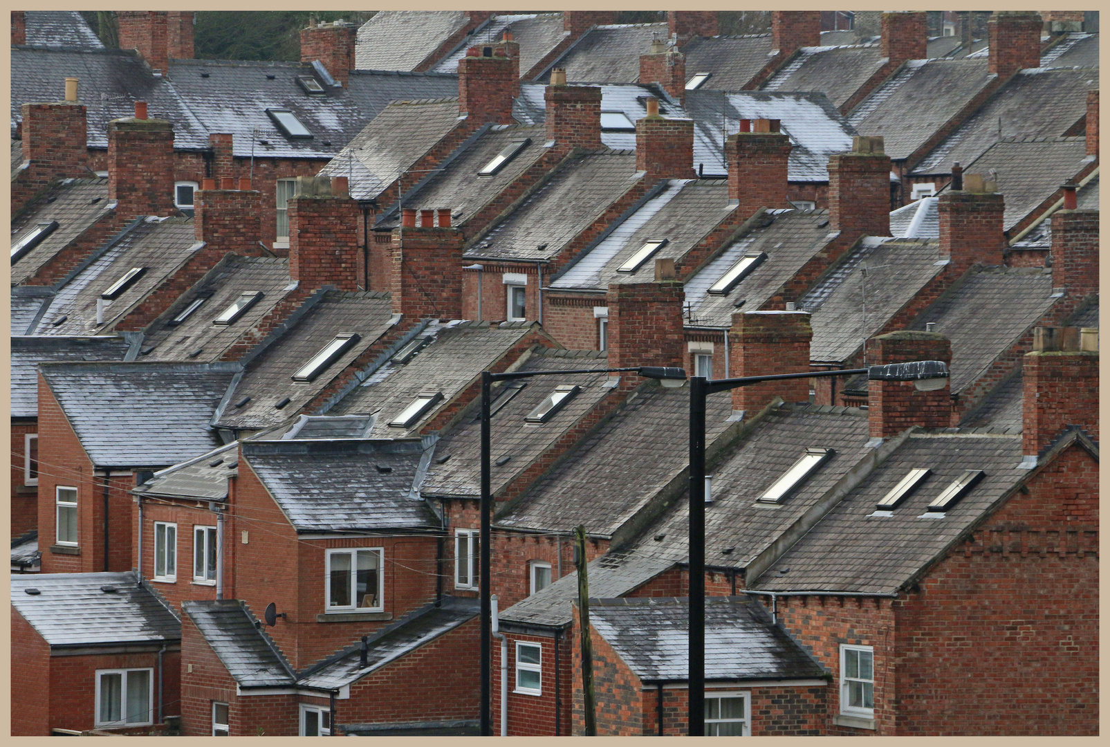 terraced housing in Durham