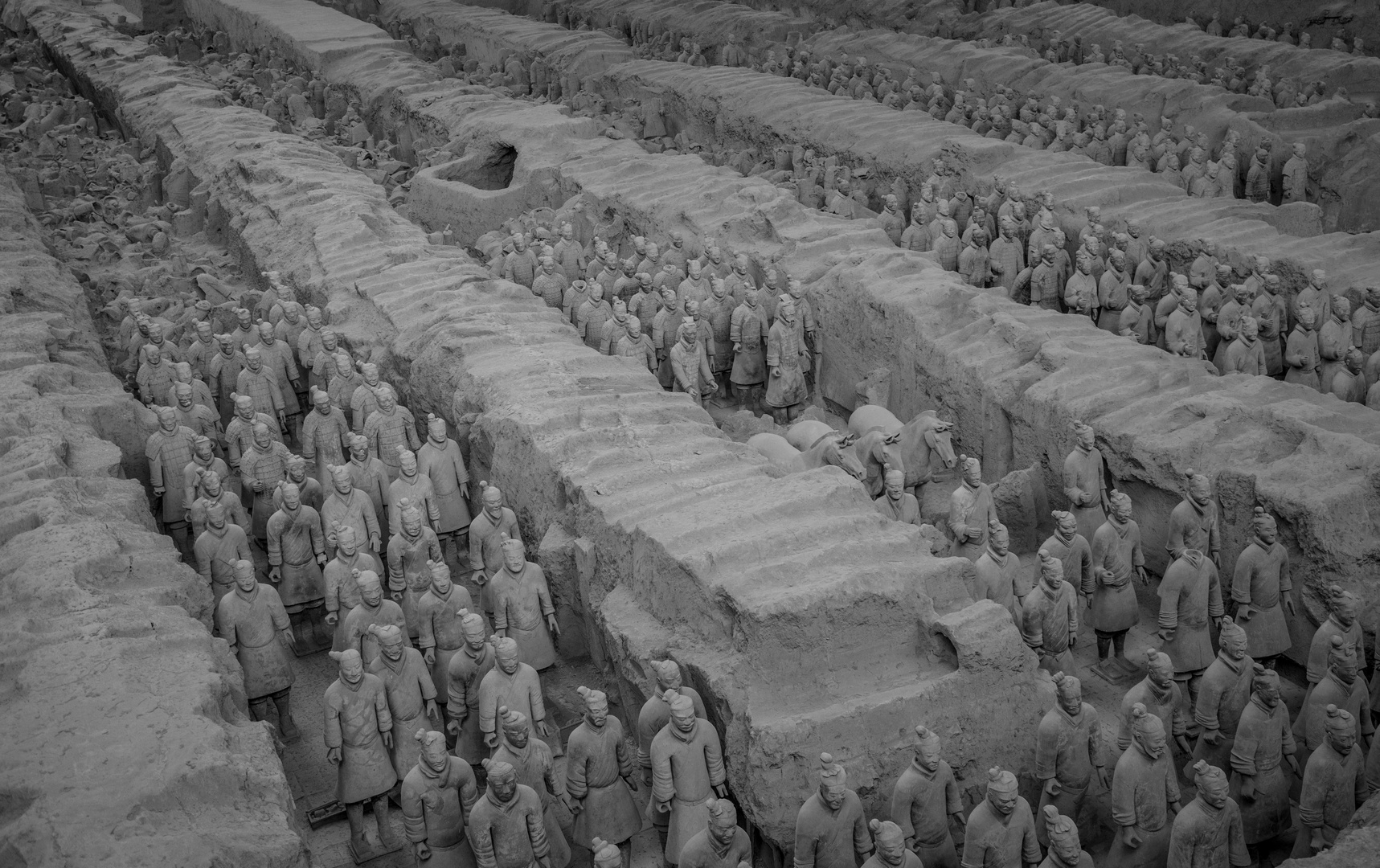 Terracotta-Armee in Xi´an (China)