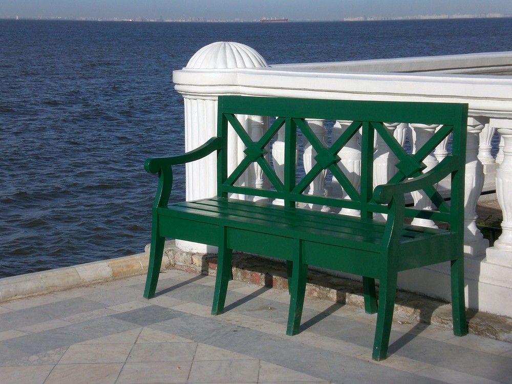 Terrase an der Ostseeküste von Victoria von Jan