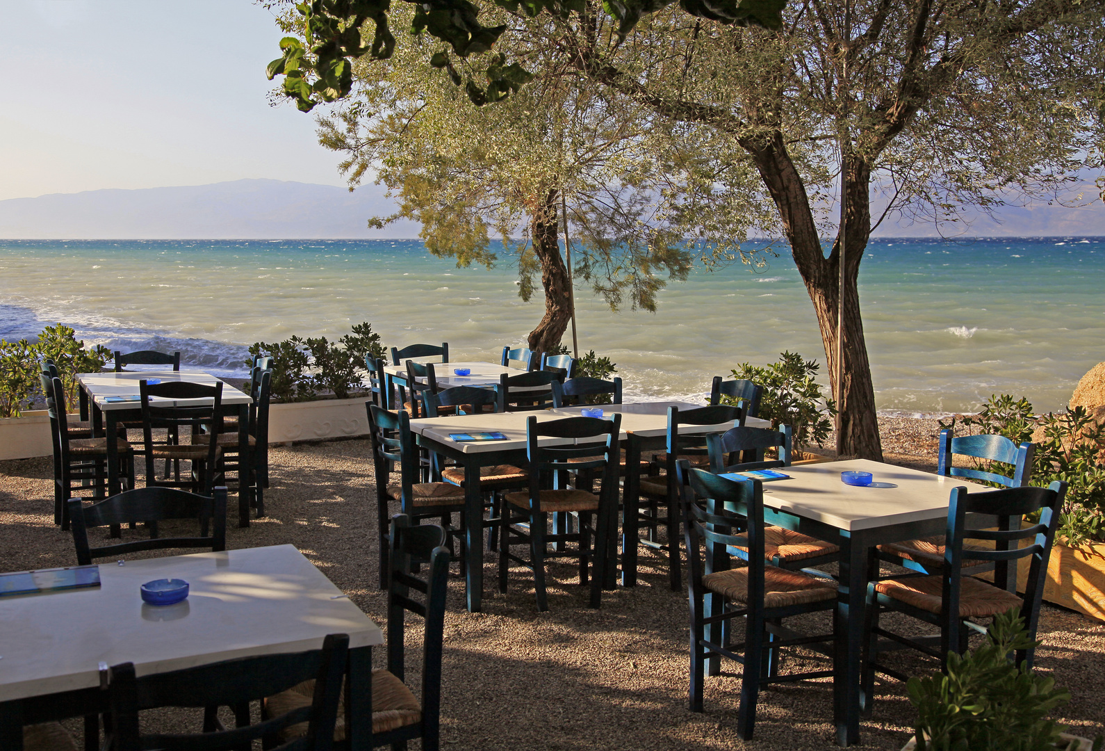 Terrasse am Golf von Korinth