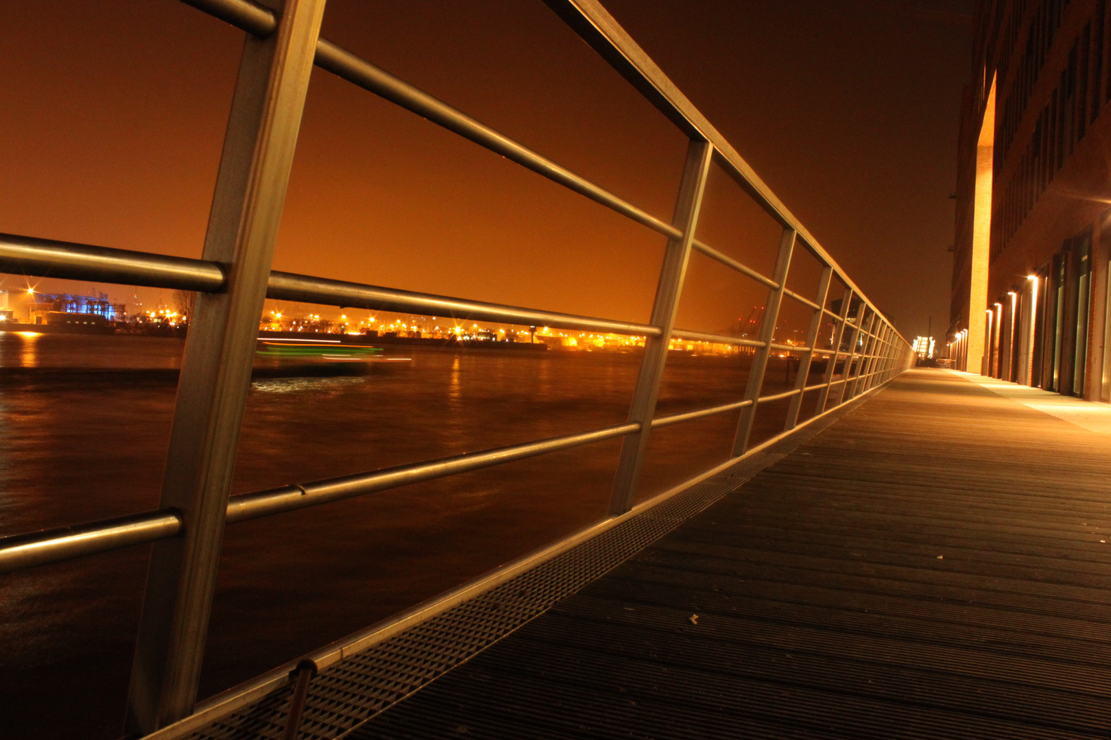 Terrasse am Hafen