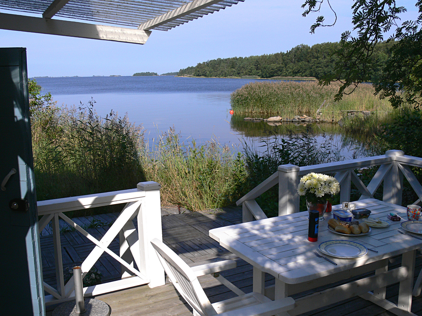 Terrasse am Sommerhaus