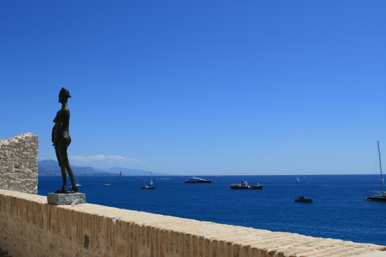 Terrasse aufs Meer